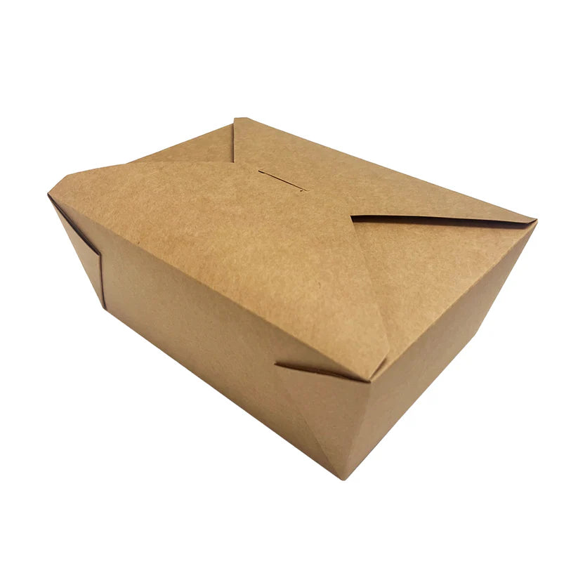 #4, Kraft Paper Takeout Box, 96oz, 2840ml | 200/BX