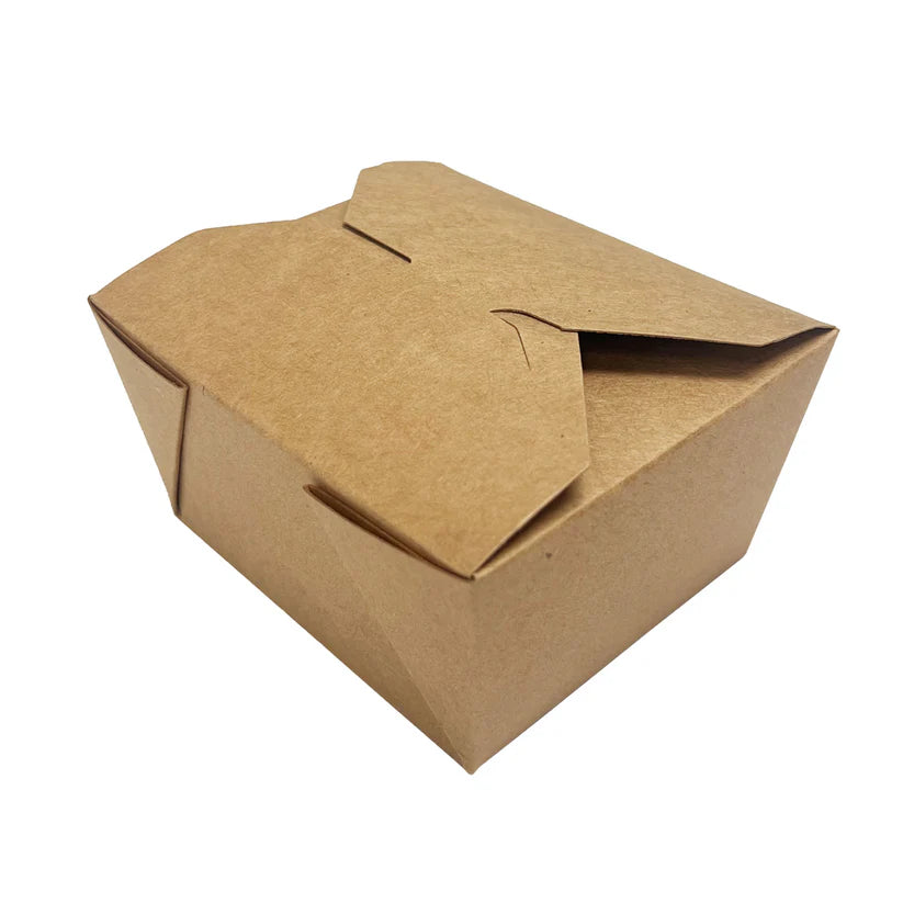 #1, Kraft Paper Takeout Box, 26oz, 770ml | 400/BX